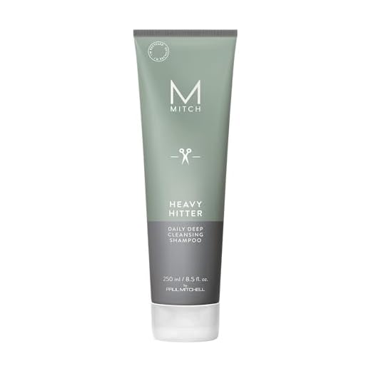 MITCH by Paul Mitchell Heavy Hitter Daily Deep Cleansing Shampoo for Men, For All Hair Types, 8.5 fl. oz.