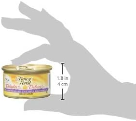Fancy Feast Wet Cat Food, Cheddar Delights Variety Pack 3 Flavours - 85 g Can (12 Pack) — view 4