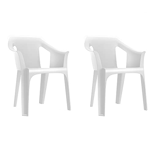 Garbar Cool Set 2 Silla con Brazos Exterior