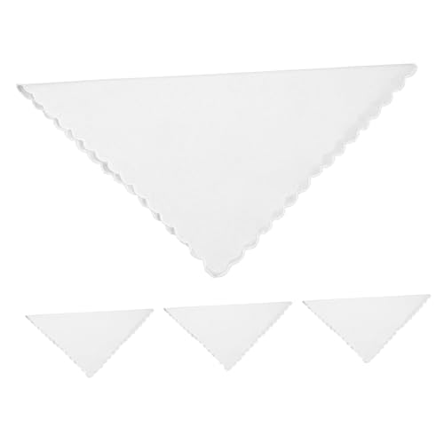 OSALADI Pure Cotton Handkerchiefs for Craft Hand Painted Tie Dye Square Hankies for Drawing and Creative Projects