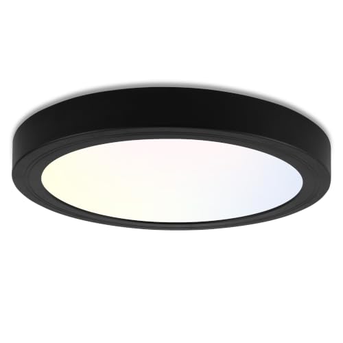Image of hykolity 7 Inch Selectable CCT LED Round Flat Panel Light,1500LM