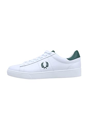 Fred Perry Men's Spencer Leather Sneakers White in Size 41