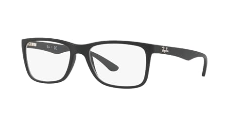 Image of Ray-Ban Unisex Clear Lens Square Frames - 0RX7027I