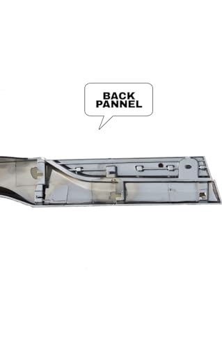 AUTO Vortex Old Innova Back Dicky Tail Rear Number Plate Chrome Garnish/Moulding Strip with Reflector Light for INNOVA Type -4 Model [2012-2016]