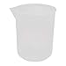 Aexit 1000mL Laboratory gauge Transparent Plastic Liquid Container Measuring Cup Beaker
