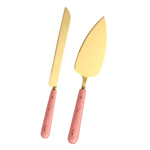 MUCKLILY 1 Set Creative Cake Spatula with Ergonomic Handle for Weddings and Parties Easy to Clean Cake Server
