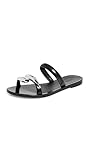 Melissa Women's Eden Jelly Sandals, Black, 9 Medium US