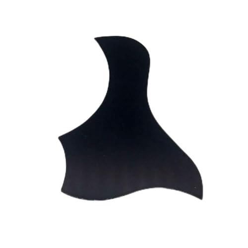 Protectores de golpeador de guitarra de 96 a 104 cm para guitarra acústica, diseño de pájaro, escudo negro para guitarra acústica, procesamiento duradero