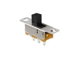 E-SWITCH EG1201 EG Series SPDT On-On Vertical Through Hole Slide Switch - 25 item(s)