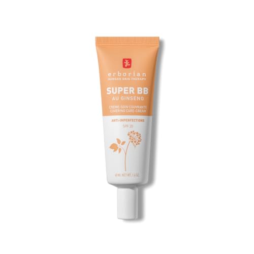 Erborian Super BB Cream with Ginseng - Full coverage BB cream for acne prone skin
