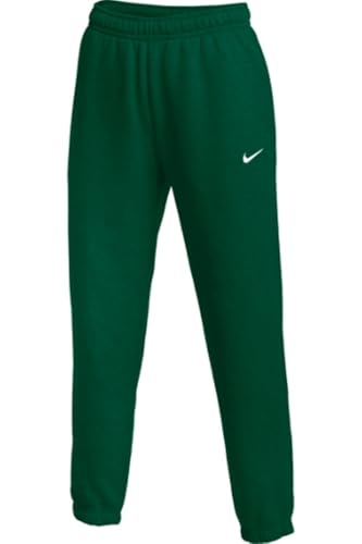 Nike Womens Fleece Jogger Sweatpants (US Alpha X-Large Regular Regular Green)