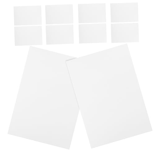 Cemaystic 10枚 白色吹塑板 クラフト用フォームペーパー ? 手芸や印刷DIYに最適なカット可能素材