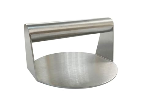 Fackelmann Burgerpresse Burgerpresse Edelstahl Burgerpresse spülmaschinengeeignet Ø14x10cm