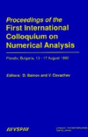 Proceedings of the First International Colloquium on Numerical Analysis