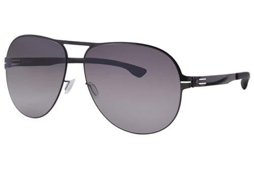 Gerrit Sunglasses Gunmetal/Black/Storm Grey Pilot 61mm
