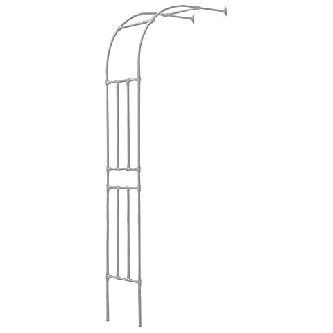 XYL Rosenbogen Halbrund, aus Metall Garden Bogen, wetterfest Gartenbogen Cover