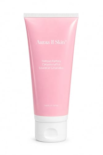 Image of Makeup Melting Cleanser with 5 Essential Ceramides for Deep Cleansing & Makeup Removal | Hydrating Face Cleanser for Waterproof Makeup, Dirt & Excess Oil | Gentle for Dry & Sensitive Skin | 100ml
