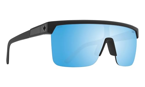 Image of Spy Optic Flynn, Shield Sunglasses, Color and Contrast Enhancing Lenses