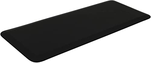 image for GelPro Anti-Fatigue Designer Comfort Kitchen Floor Mat, 20x48”, Leat