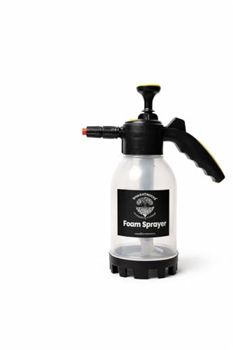 Image of Car and Bike Foam Sprayer 2L with Car /Bike Snow Foam Shampoo 200ml and Wash /Dry Microfiber Towel 800 GSM Combo, Nozzle for High Pressure Blaster Foam Washing (Combo)