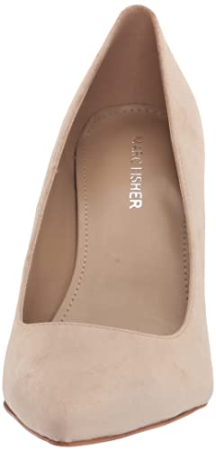 Marc Fisher Womens Relka Pump, Beige Suede, 8 Us #TOP1