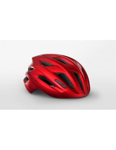 MET - Idolo Road Cycling Helmet In Red Metallic Size Medium (52-59 cm)