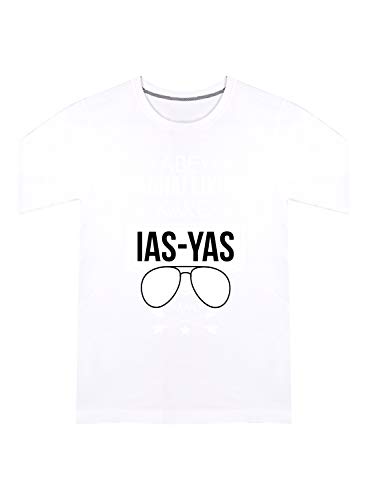 Image of CreativiT Graphic Printed T-Shirt for Unisex Abey padhai likhai karo IAS-YAS Bano Tshirt | Casual Half Sleeve Round Neck T-Shirt | 100% Cotton | D00609-445
