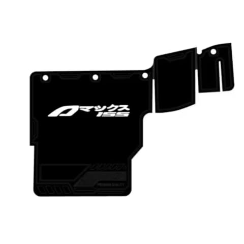 MPD-Mud Flap Rear Black Premium IGNYX usable Compatible for Aerox 155 | Anti-Splash Tyre Guard | Durable Flexible Rubber Protector | Moto Planet-image-43