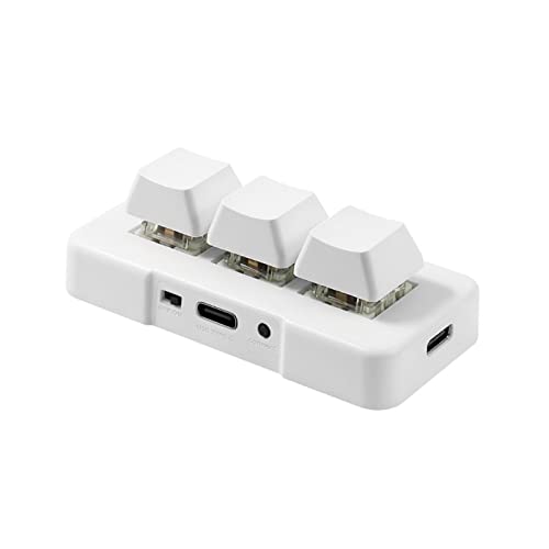 Clavier de programmation RVB 3 touches mécaniques contre la fatigue des mains