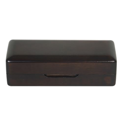 Boîte de rangement d'embout de saxophone étui bois tête anti-pression