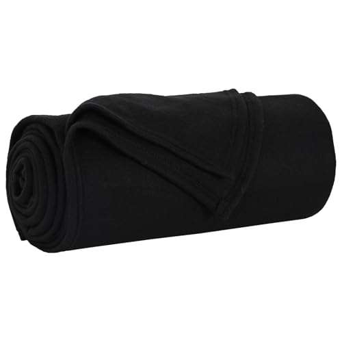 Décoration intérieure chic avec ce grand plaid noir haut de gamme - 2