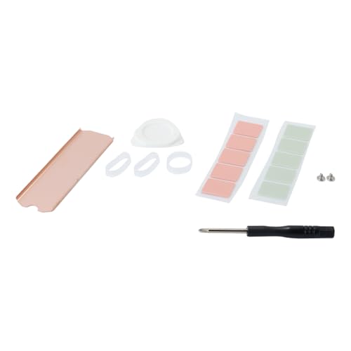 Hoite Disipador De Calor SSD M.2 2280 De Cobre De 75 X 23 X 0,5 Mm, Cubierta Protectora Térmica Y Almohadilla Térmica Para Disipador NVMe M.2 Para Portátil