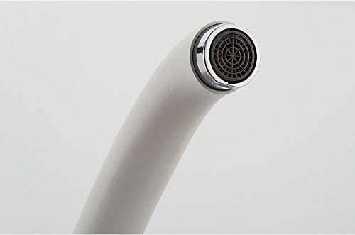 Robinet mitigeur de cuisine en laiton couleur or avec bec orientable 360