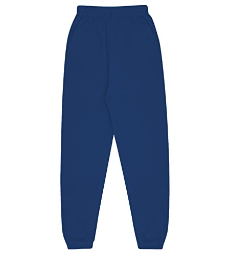 Image of KYDA KIDS Boy's Regular Fit Mid Rise 100% Cotton Track Pant - (Pack of 2)
