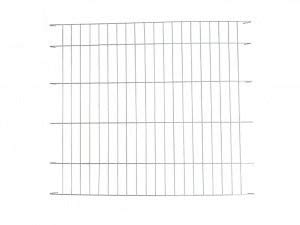 dog crate divider panel - Ellie-Bo Divider for Dog Crate Cage, X-Large, 42-Inch, Silver