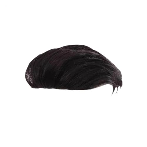 Qing Shuo shop Men's Natural Invisible Synthetic Wig - Breathable