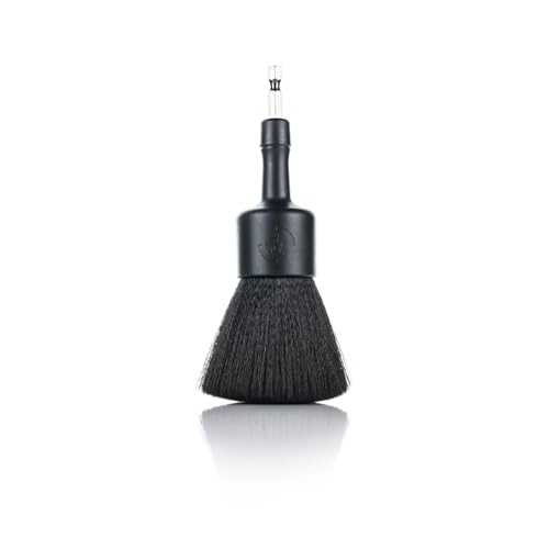 Detail Factory - Large Flat Top Drill Brush - Power Scrubber Attachment for Wide Surface Cleaning & Polishing