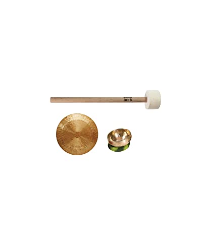 Stick or Mallet for Singing Bowl Crystal Bowl Gong, Wood with Leather or soft Felt (Felt S)