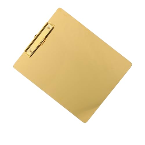 Porte-papiers A4 à clip puissant NUOBESTY en acier pour 100 feuilles