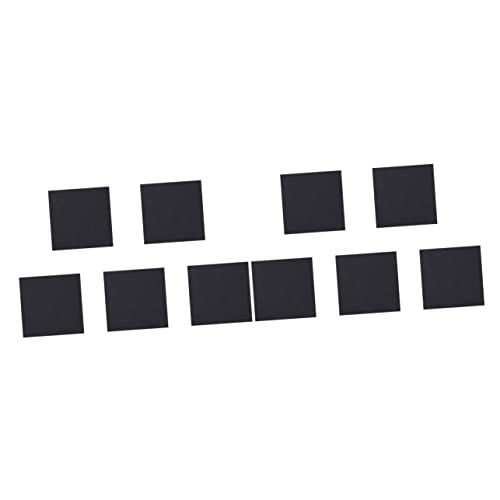 HOMSFOU 10 Stk Anti-vibrations-matte Anti-vibrations-pads Antivibrationspads Akustisches Dämpfungspad Geschlossenzellige Pads Schalldämpfende Pads Akustischer Geräuschdämpfer