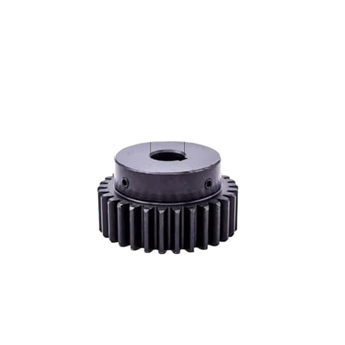Engrenage droit module 1 M 21 dents en acier pour transmission à crémaillère et moteur