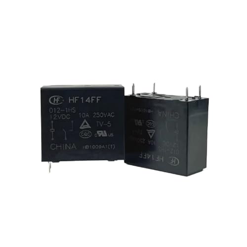 Relais HF14FF 012-1HS 12VDC 10A pour circuit de commande électronique