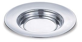 Polished Aluminum Bread Plate (Pack of 2)