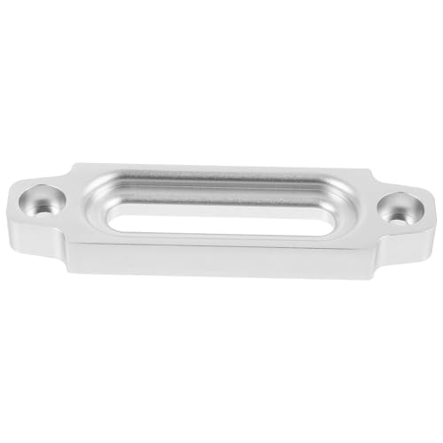 PRETYZOOM Winch for Rope Cable Guide Plate Metal Hawse Alloy Hawse Winch Parts Winch Vehicle Towing Accessory Tool Aluminum Alloy Silver