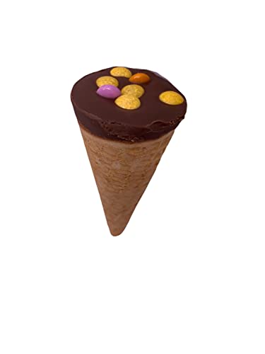 Minicco Gourmet Cornet with Hazelnuts - 24 Count (25g Each) - Turkish Chocolate Wafer Treat for All Occasions- Delicious Ice Cream Candy Treat