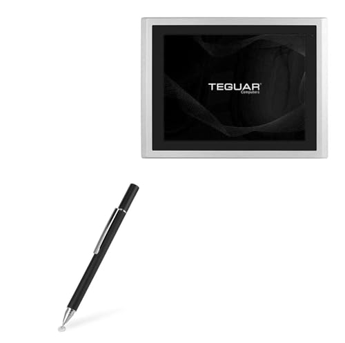 BoxWave Stylus Pen Compatible with Teguar TP-5645-15 - FineTouch Capacitive Stylus, Super Precise Stylus Pen - Jet Black