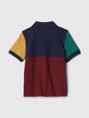 Image of Gap Boys' Short Sleeve Logo Polo Shirt