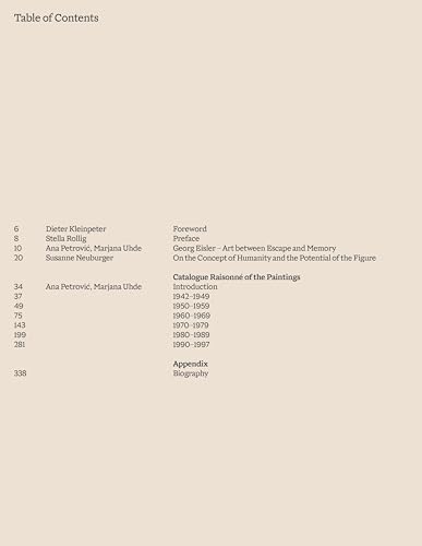 Georg Eisler. Werkverzeichnis Der Gemälde authentifier estimer les tableaux d'art - 3