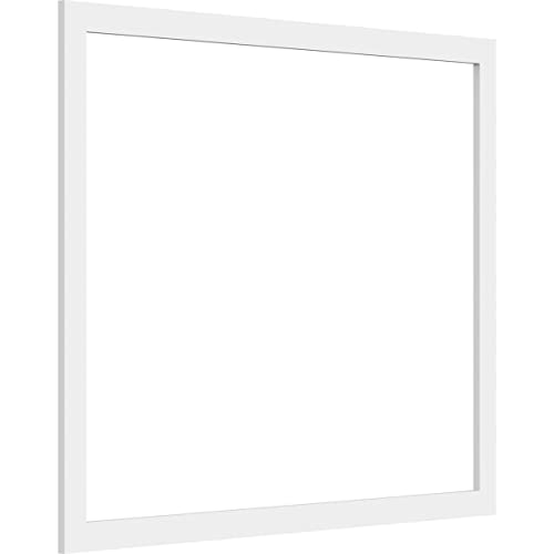 Ekena Millwork 34"W x 28"H x 3/8"P Prescott Decorative Wall Panel (Two-Piece)