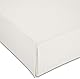 Estoralis | LONETA | Abdeckung für Boxspringsysteme | Unifarbener Canvas-Stoff | Farbe - schmutzige weiße | Für 150 cm. Bett. (150 x 200 cm. Breite x Höhe) | Höhe des Stoffes von der Basis 30 cm